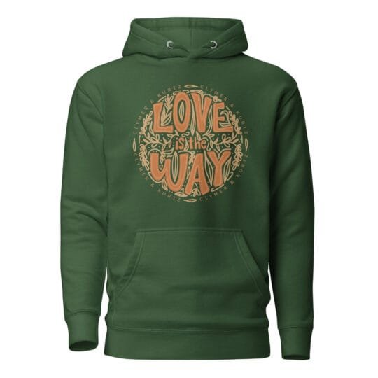 Love Is the Way hoodie - Image 9