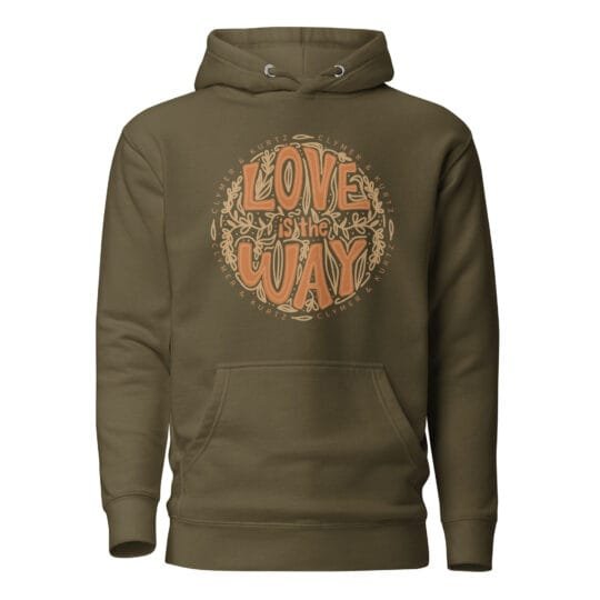 Love Is the Way hoodie - Image 6